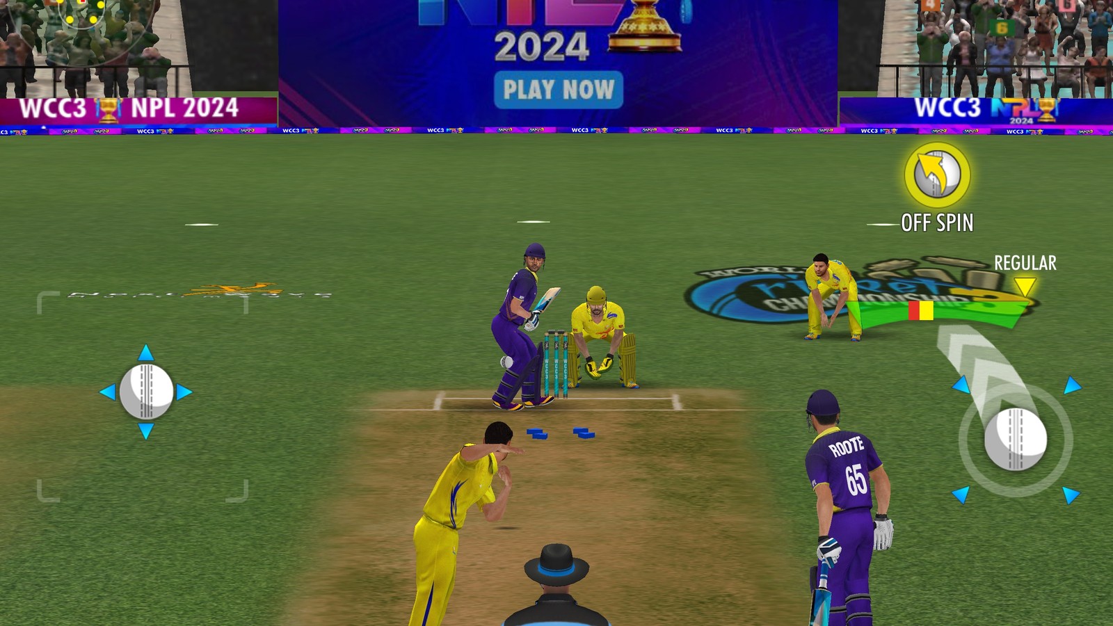 Captura 1 de World Cricket Championship 3