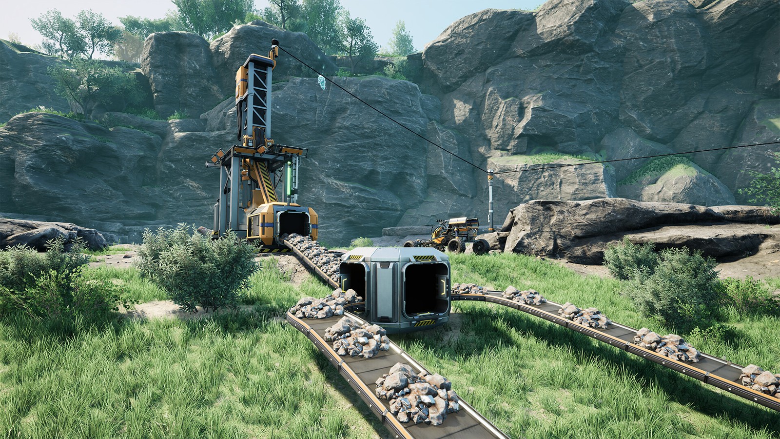 Captura 1 de Satisfactory