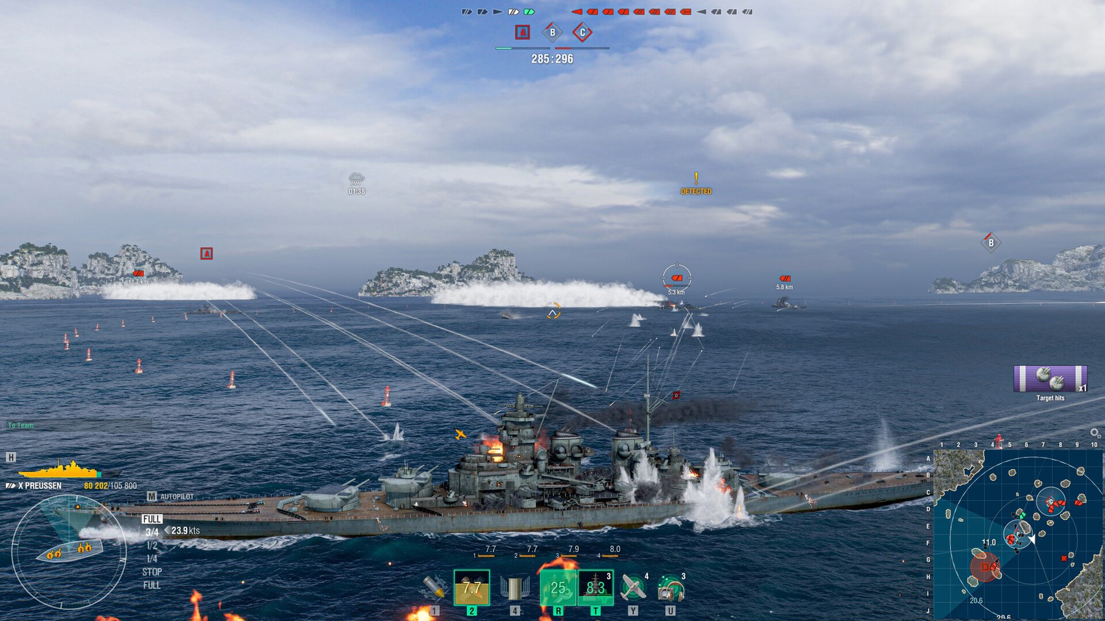 Captura 1 de World of Warships